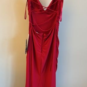 Red jump dress new with tags